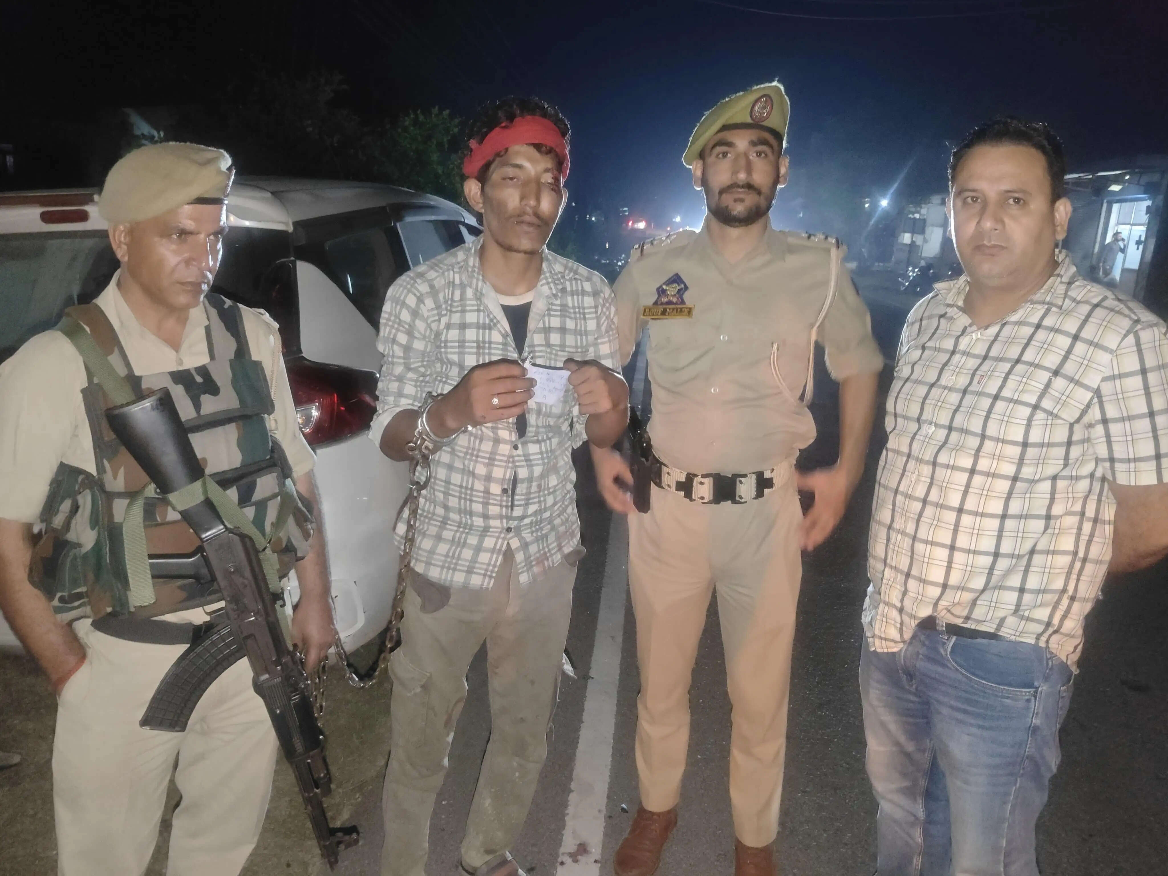 चड़वाल में 21 ग्राम चिट्टे के साथ एक तस्कर गिरफ्तार