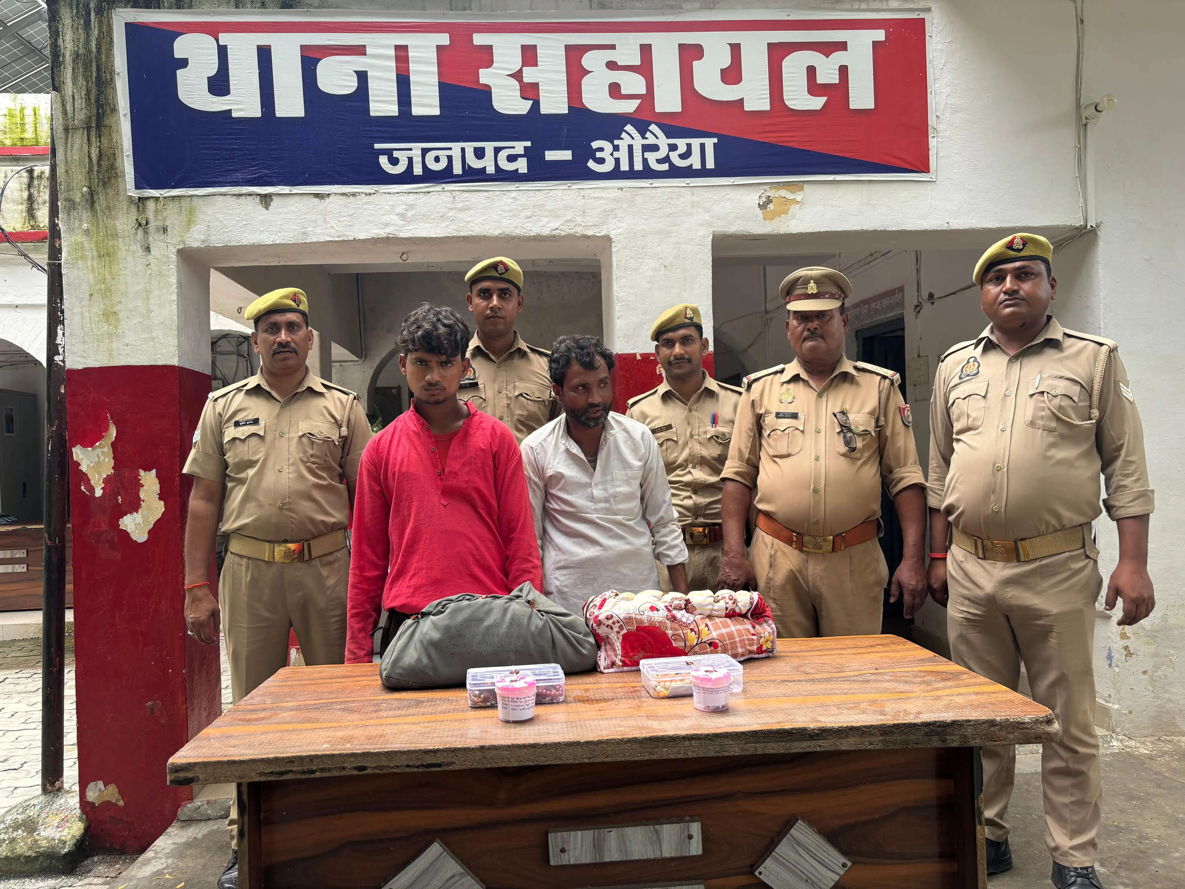 साधु के वेश में टप्पेबाजी करने वाले दो आरोपित गिरफ्तार