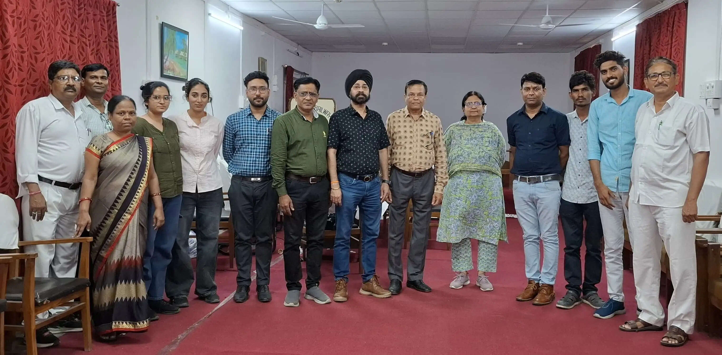 मंडल रेल चिकित्सालय में हुआ टीबी स्क्रीनिंग शिविर