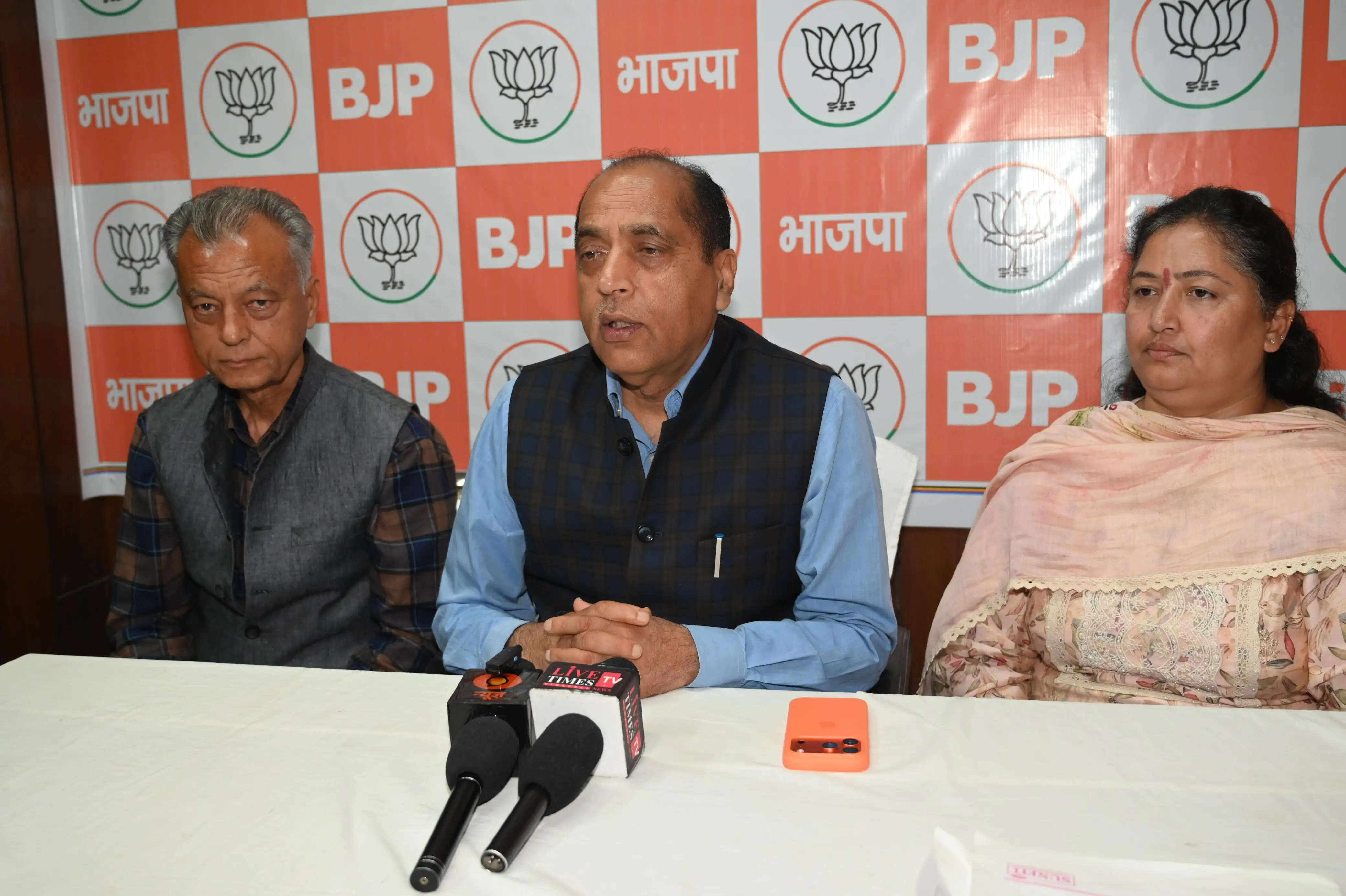 कांग्रेस ने किया जनभावनाओं से खिलवाड़, दौंहदी वार्ड के लोगों के साथ किया खेला: जयराम ठाकुर