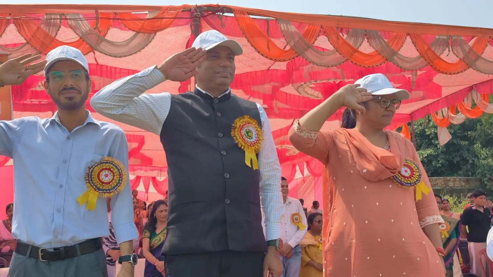 तीन दिवसीय 77 वीं जनपदीय विद्यालयी एथलेटिक्स प्रतियोगिता का शुभारंभ