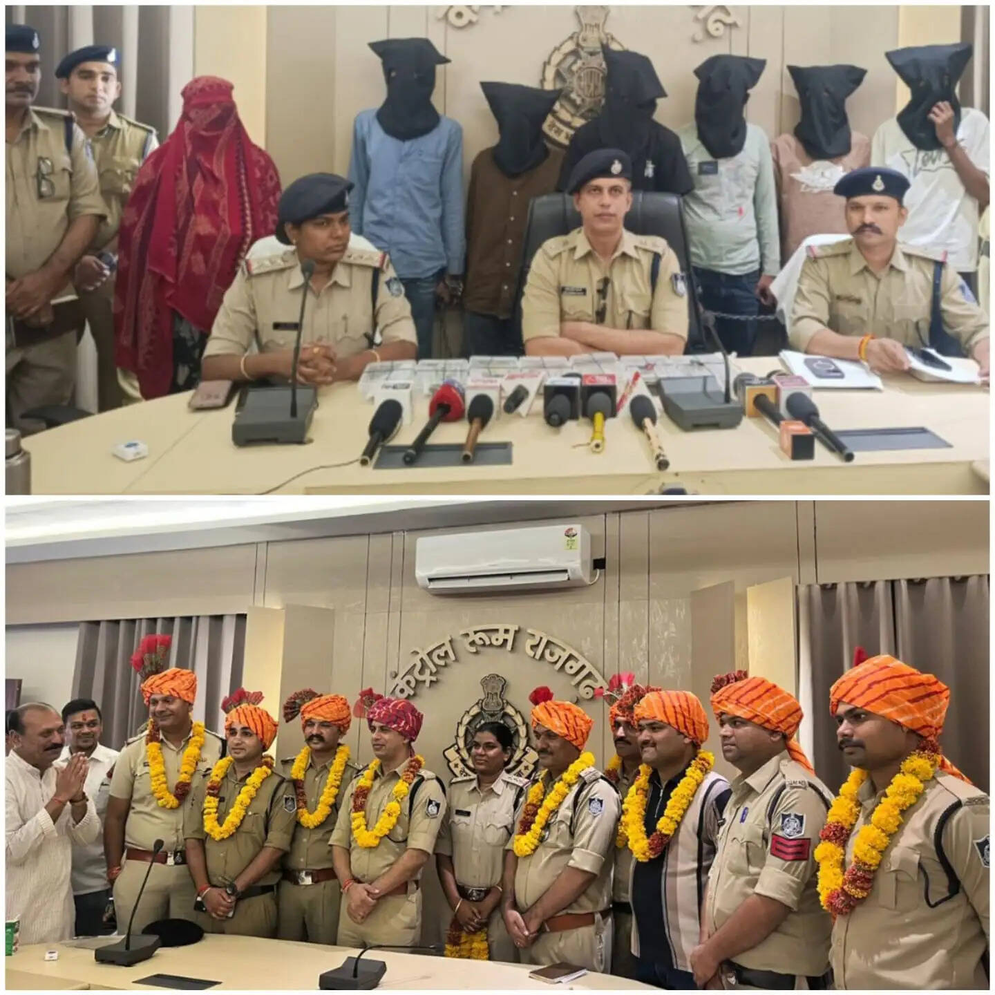 राजगढ़ः भाजपा पूर्व जिलाध्यक्ष के अपहरण, डकैती और मारपीट के मामले में सात गिरफ्तार, 5.97 लाख का मशरूका बरामद