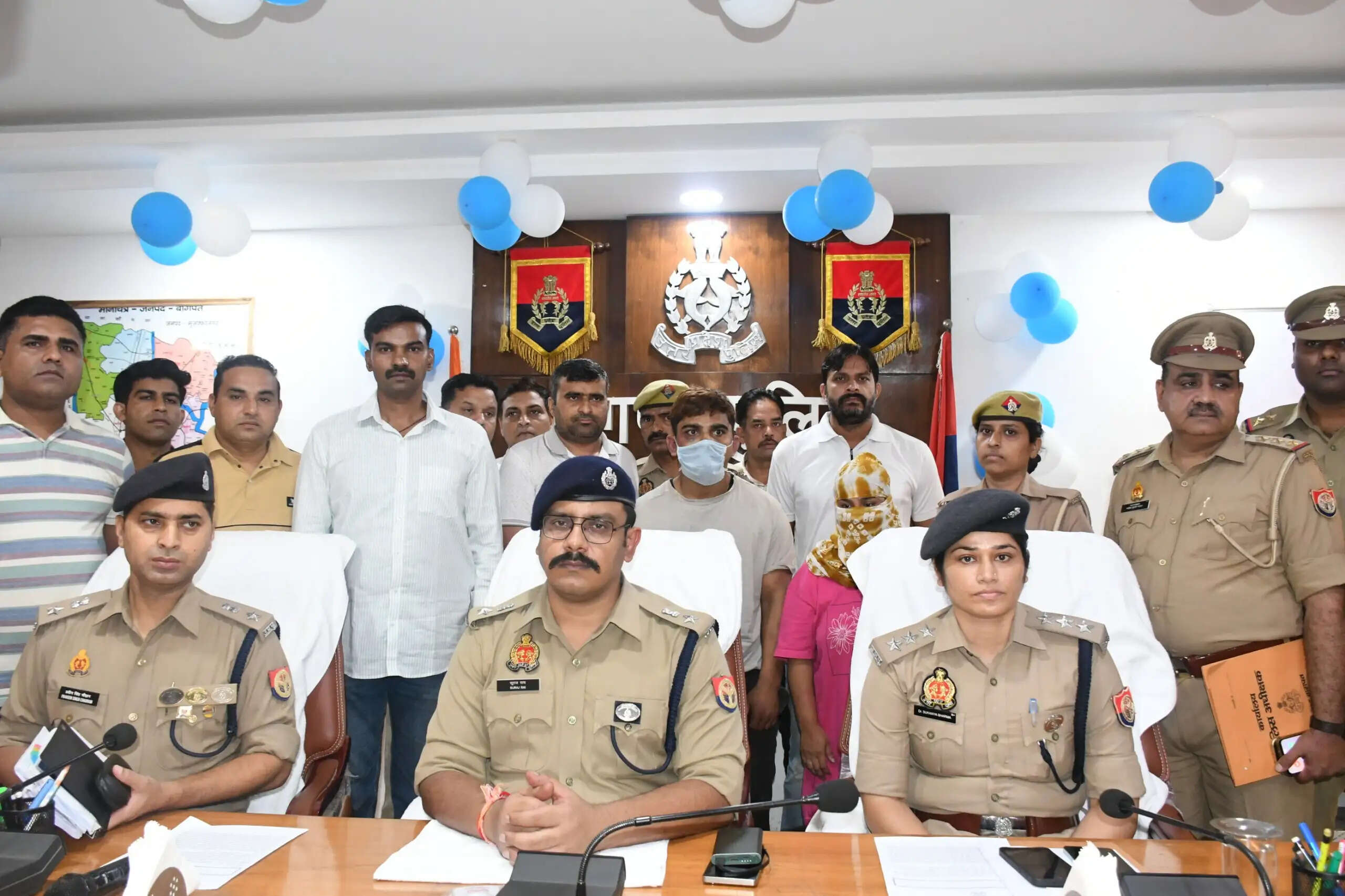 मथुरा की एक लड़की के ब्लाइंड मर्डर का बागपत पुलिस ने किया खुलासा, दंपति गिरफ्तार
