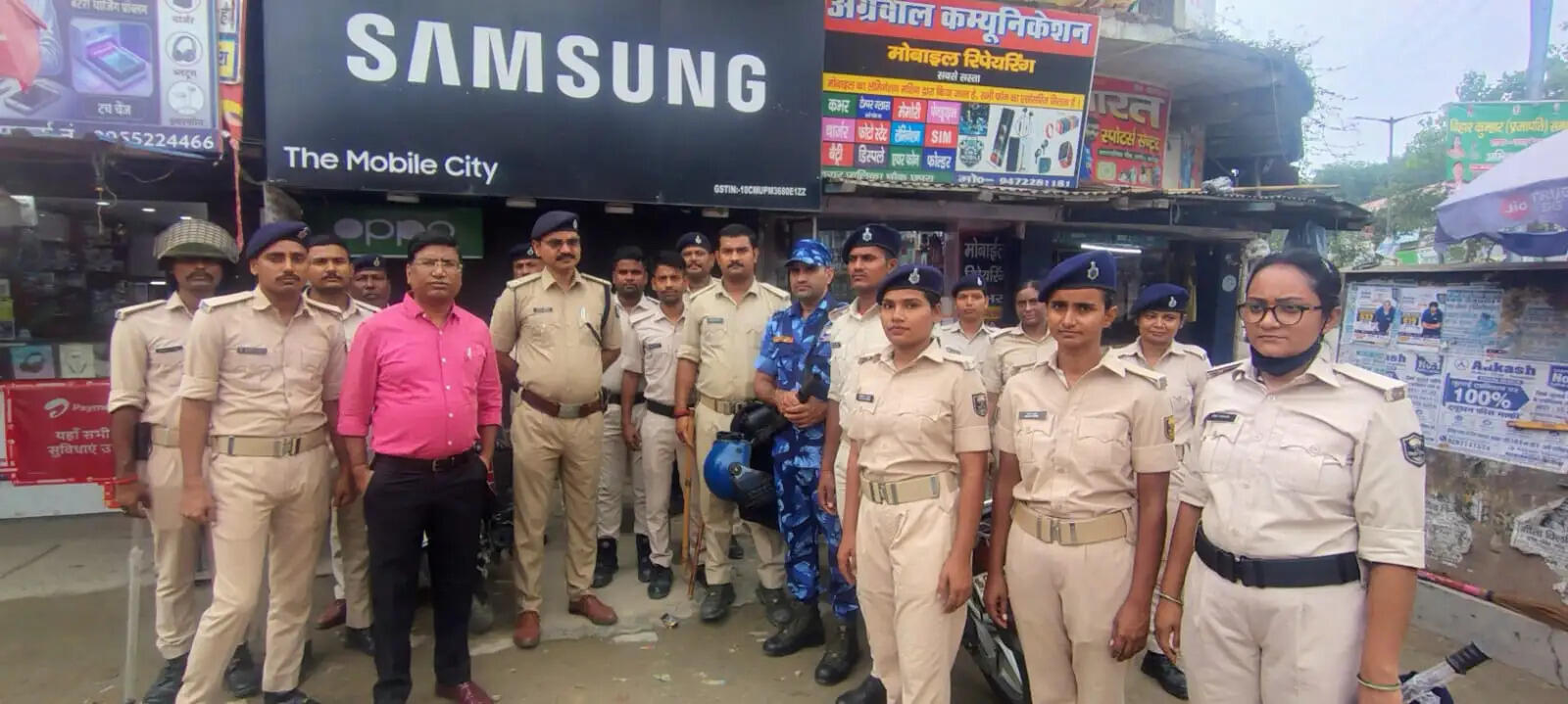 सारण में ट्रेड यूनियन आंदोलन को लेकर पुलिस अलर्ट