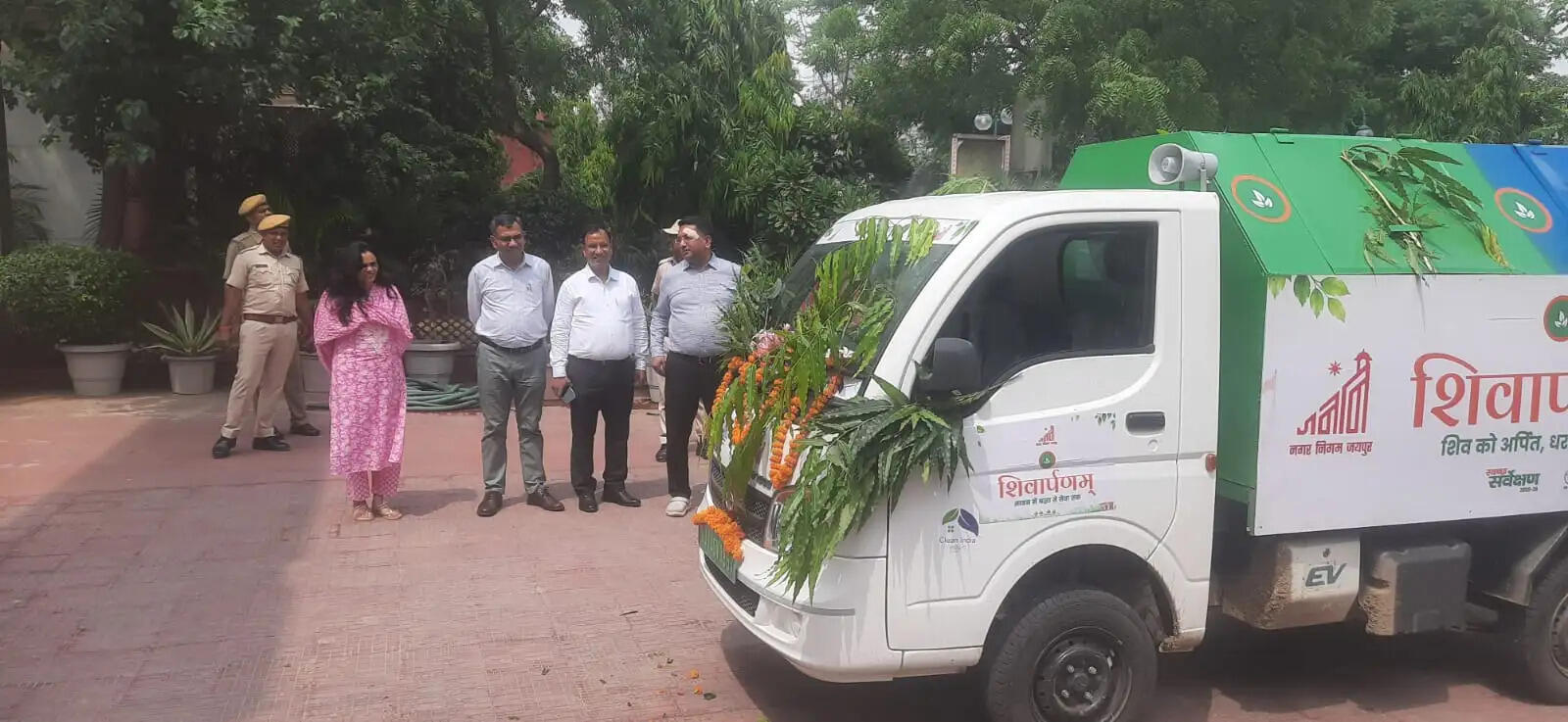 नगर निगम जयपुर की अनूठी पहल, ' शिवार्पणम्' मंदिरों के निर्माल्य से बनेगी प्रसाद रूपी जैविक खाद