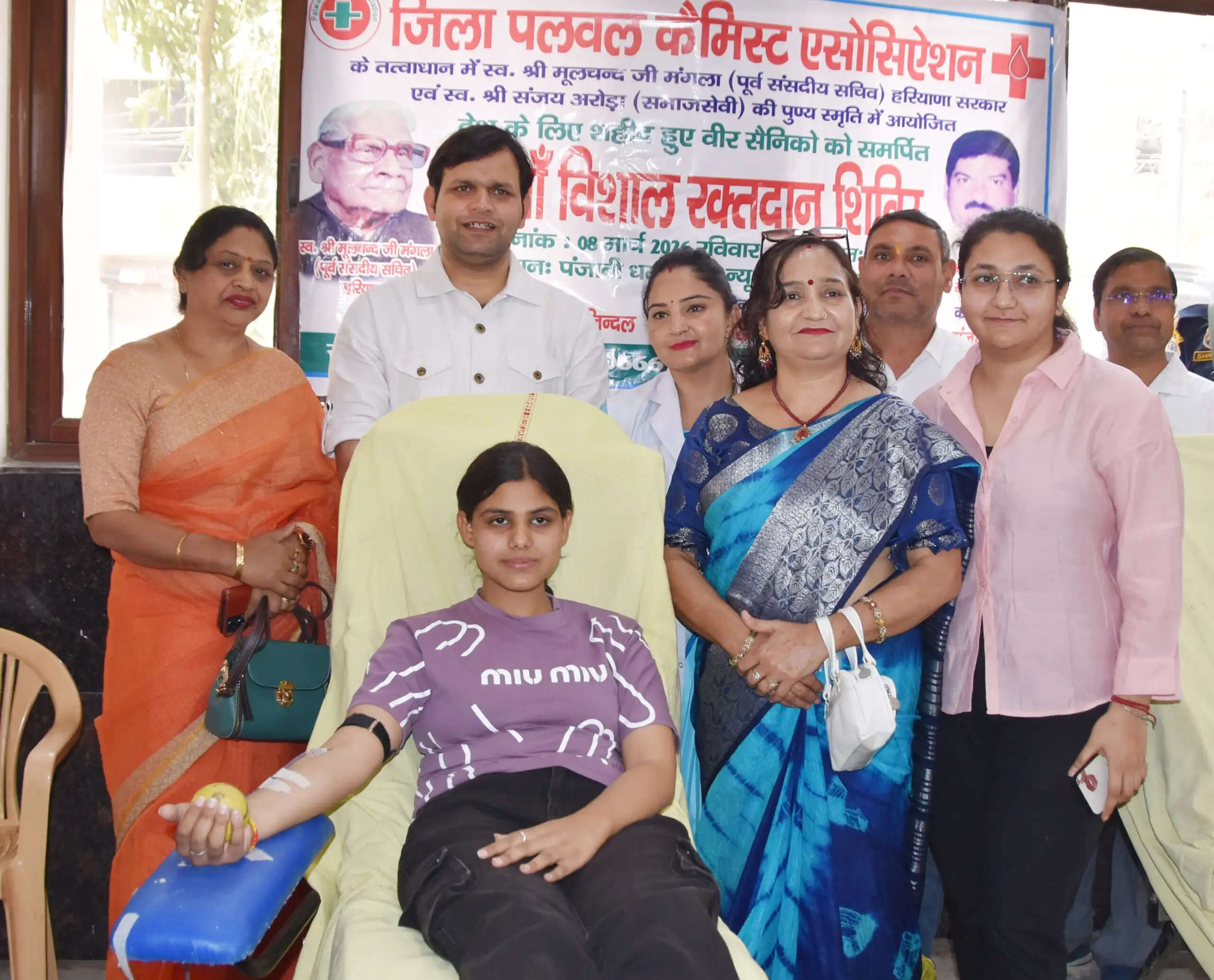 पलवल : महिलाएं किसी भी क्षेत्र में पुरुषों से पीछे नहीं: गौरव गौतम