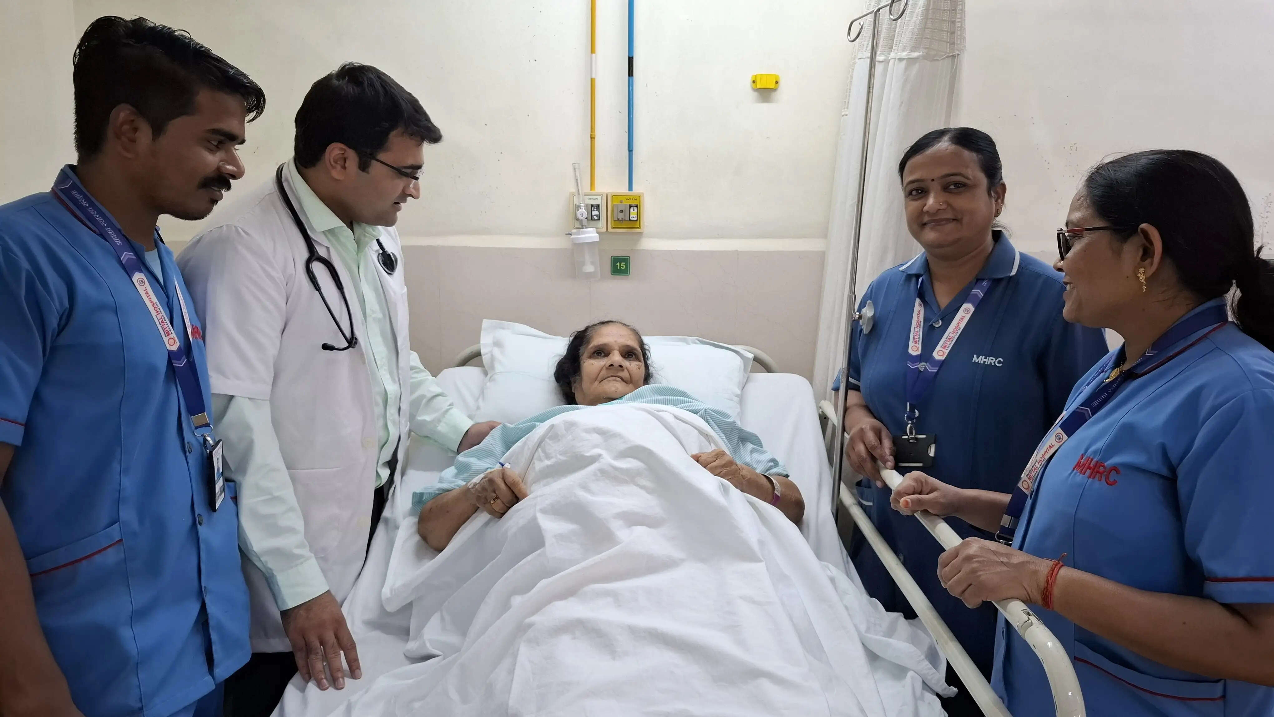10 किलो की कैंसरग्रस्त अंडाशय की गांठ सफल सर्जरी से निकाली