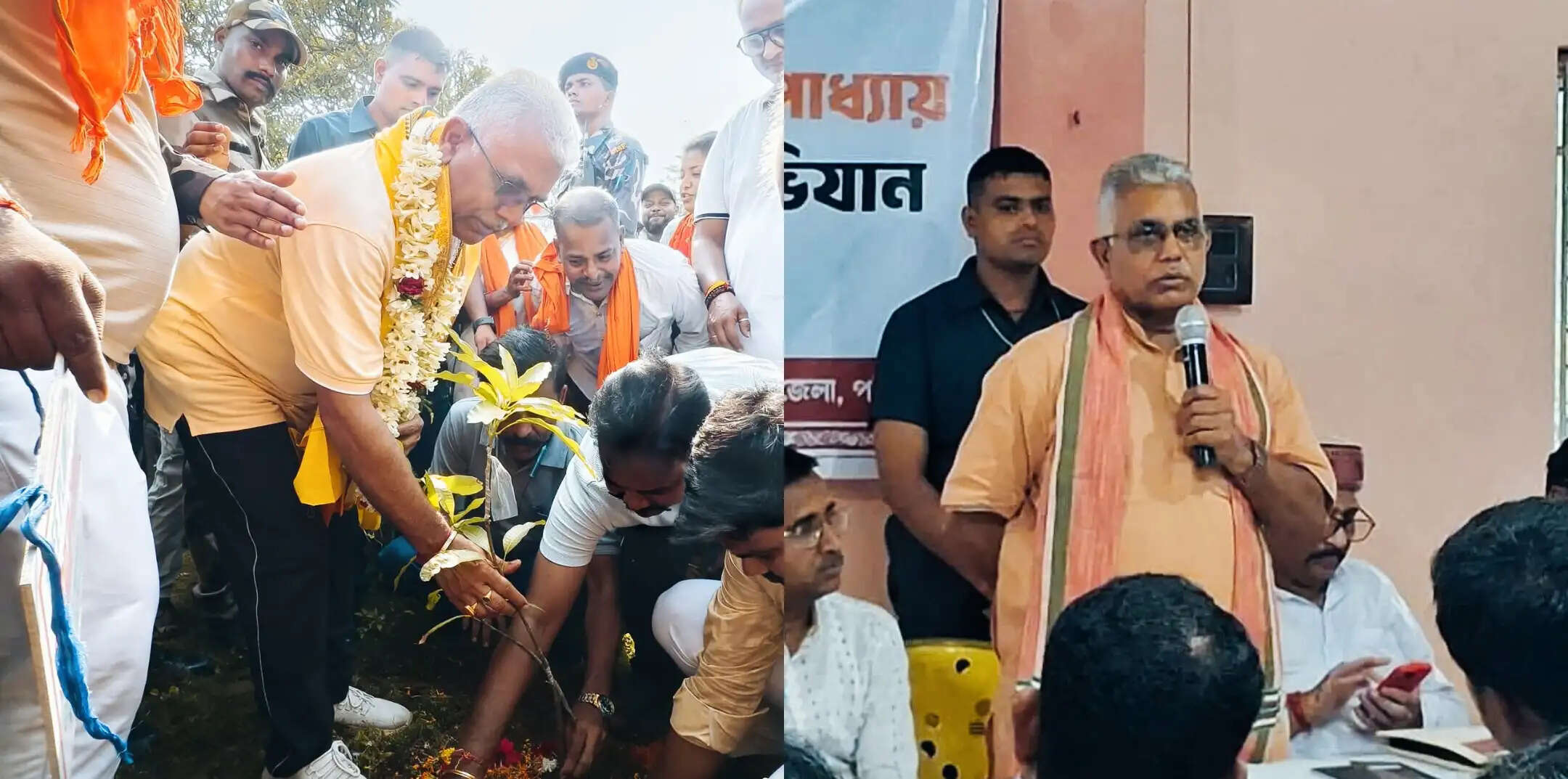 मोदी सरकार के 12 वर्ष पूरे होने पर दिलीप घोष ने की पूजा, संगठनात्मक प्रशिक्षण पर दिया जोर
