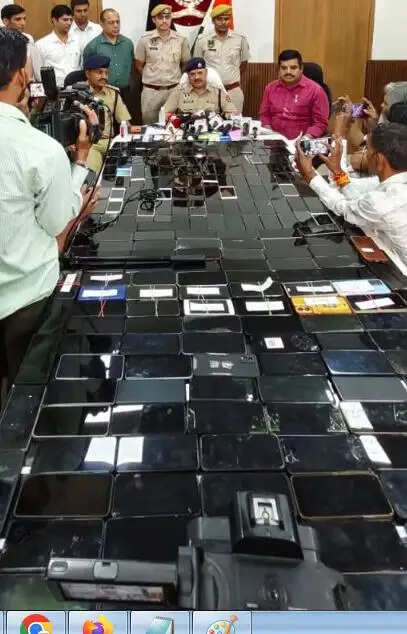 जयपुर उत्तर पुलिस ने लौटाई लोगों की उम्मीद, एक करोड़ से अधिक कीमत के 590 मोबाइल बरामद