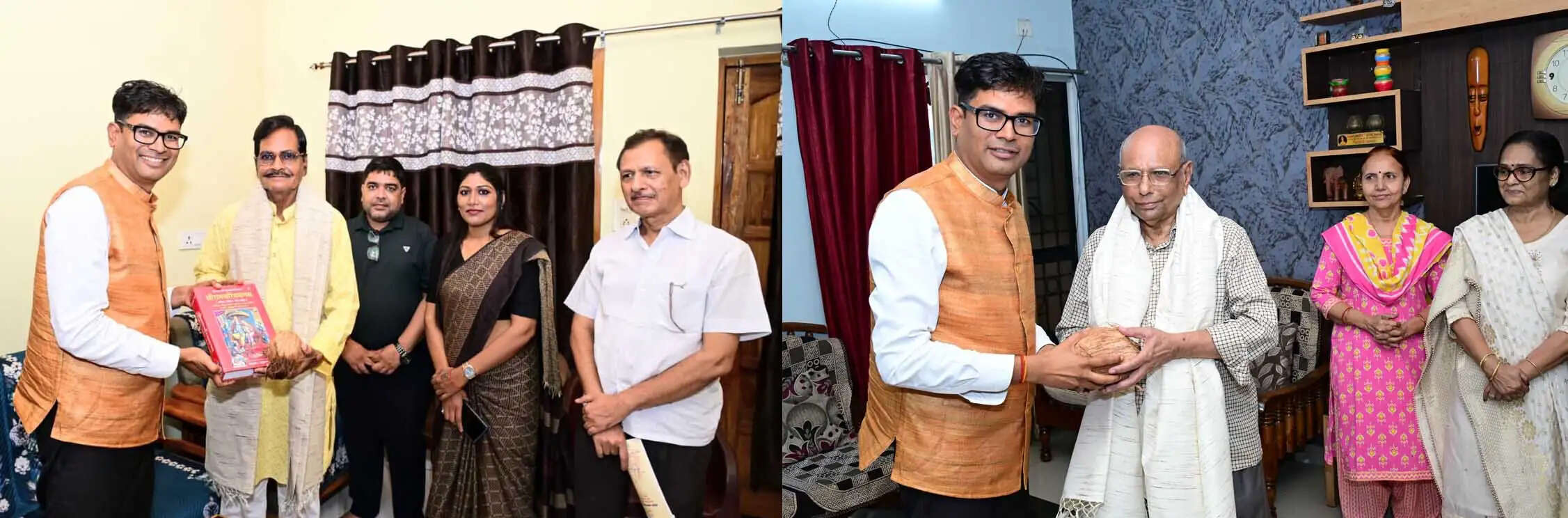सेवा, सुशासन और जनकल्याण के 12 वर्ष, वित्त मंत्री ने वरिष्ठ नागरिकों से की मुलाकात
