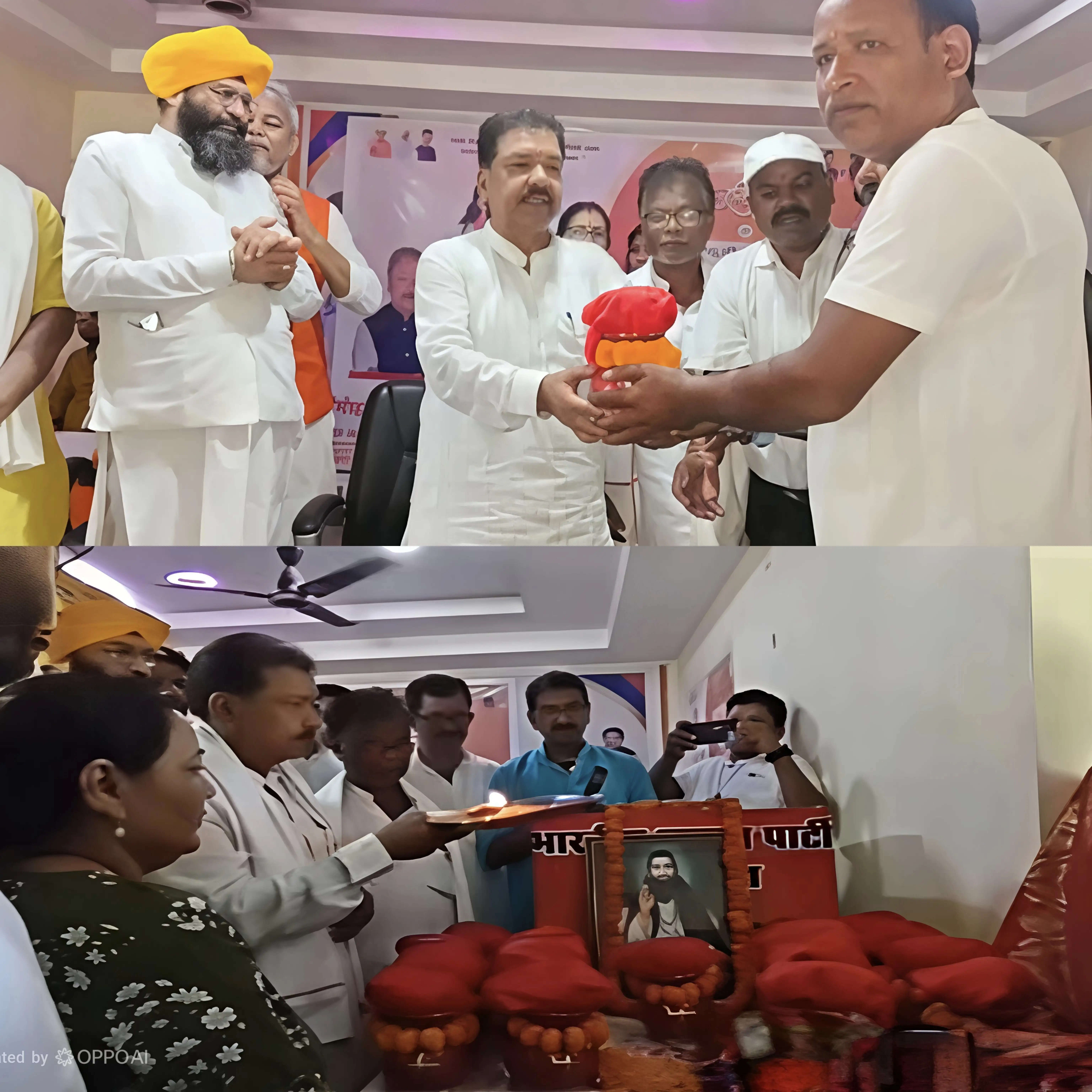 गुरु रविदास की पवित्र मिट्टी गांव-गांव पहुंचाएगी भाजपा, समरसता संकल्प अभियान शुरू