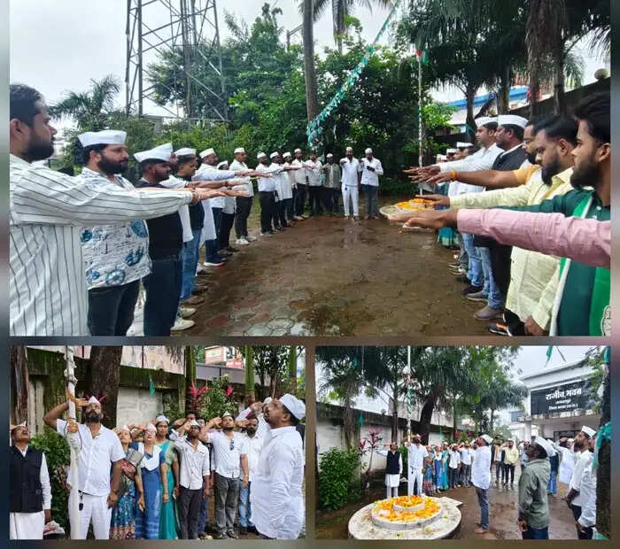 युवा कांग्रेस स्थापना दिवस पर राजीव भवन में फहराया कांग्रेस ध्वज, लिया संकल्प