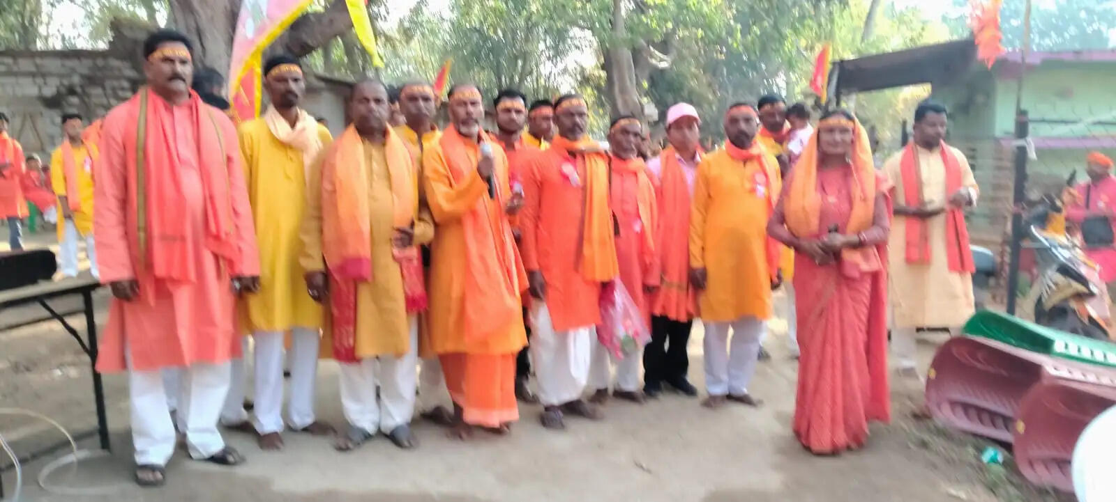 गणगिरा में बजरंग बली प्राण प्रतिष्ठा पर निकली भव्य कलश यात्रा