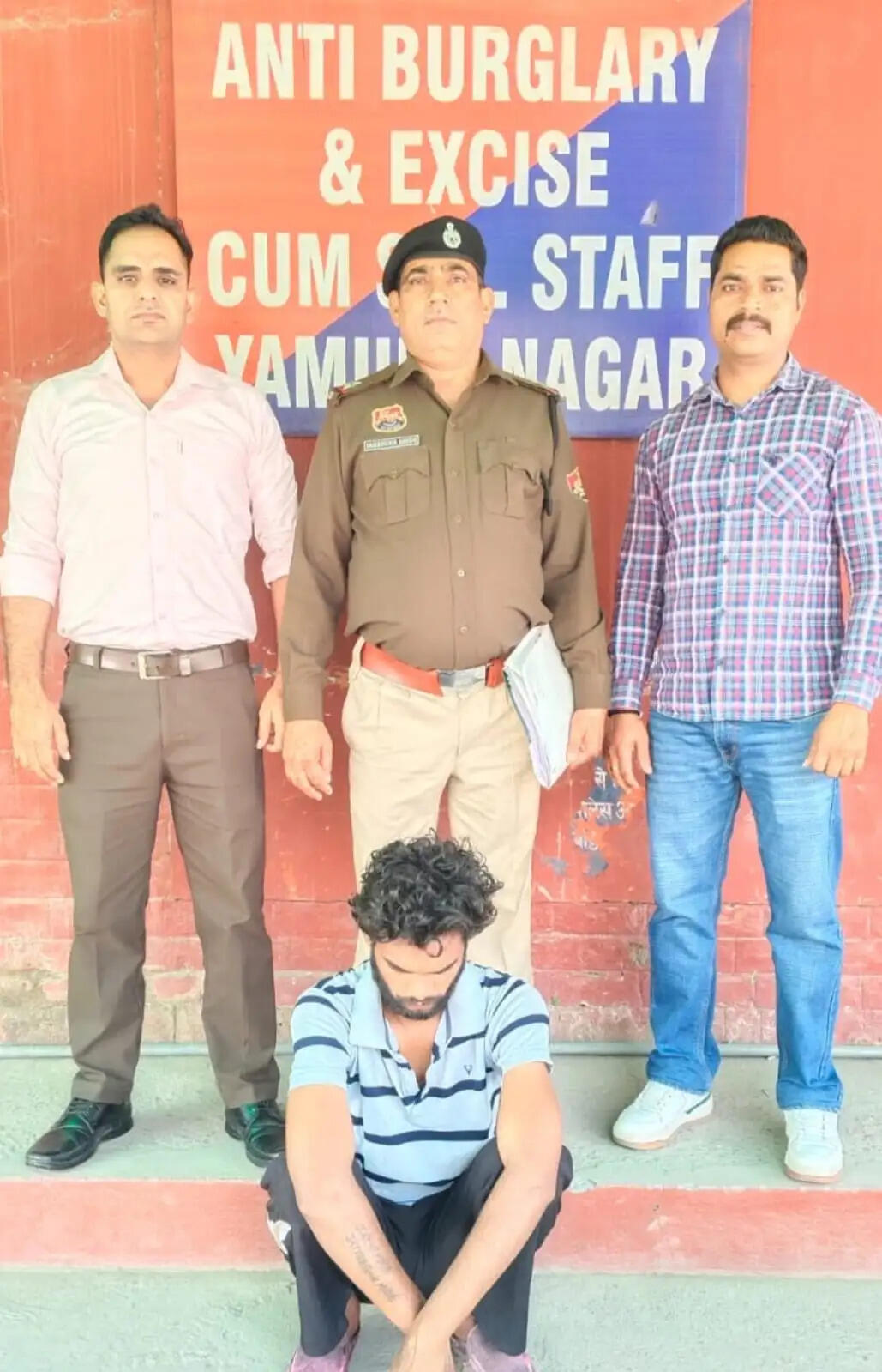 यमुनानगर:ट्यूबवेल मोटर व स्टेबलाइजर चोरी करने का आरोपी गिरफ्तार