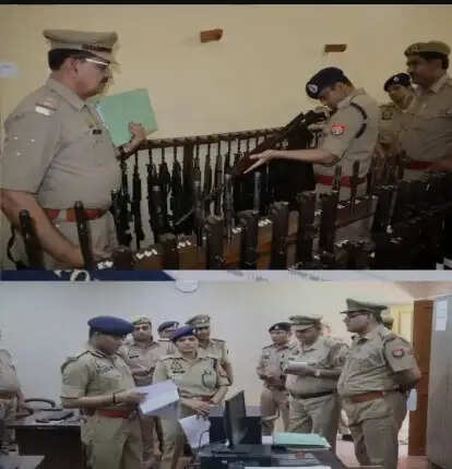 डीआईजी कानपुर पहुंचे फर्रुखाबाद, की कानून व्यवस्था की समीक्षा