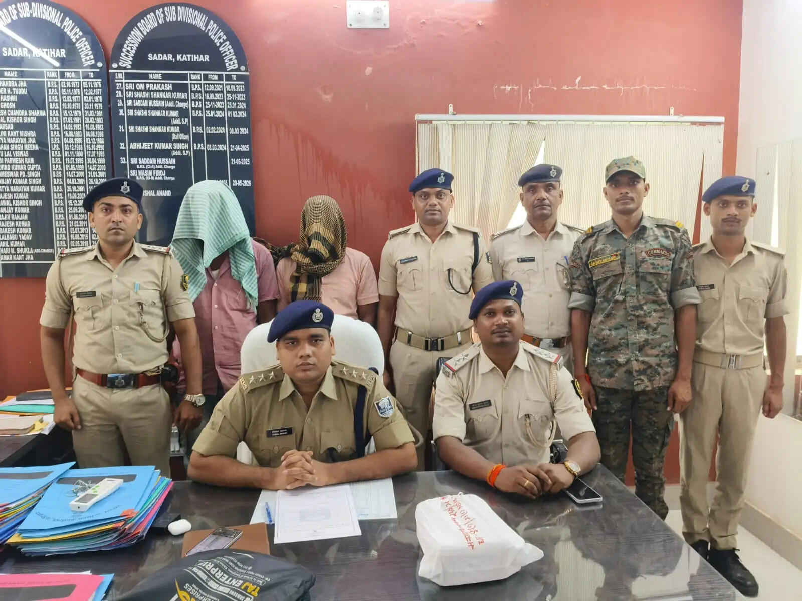 मनसाही पुलिस ने 513.9 ग्राम स्मैक के साथ दो तस्करों को दबोचा, 45 लाख आंकी गई कीमत