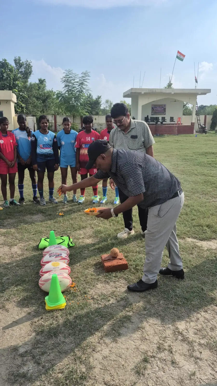 तीस दिवसीय महिला रग्बी फुटबॉल प्रशिक्षण शिविर का हुआ शुभारंभ
