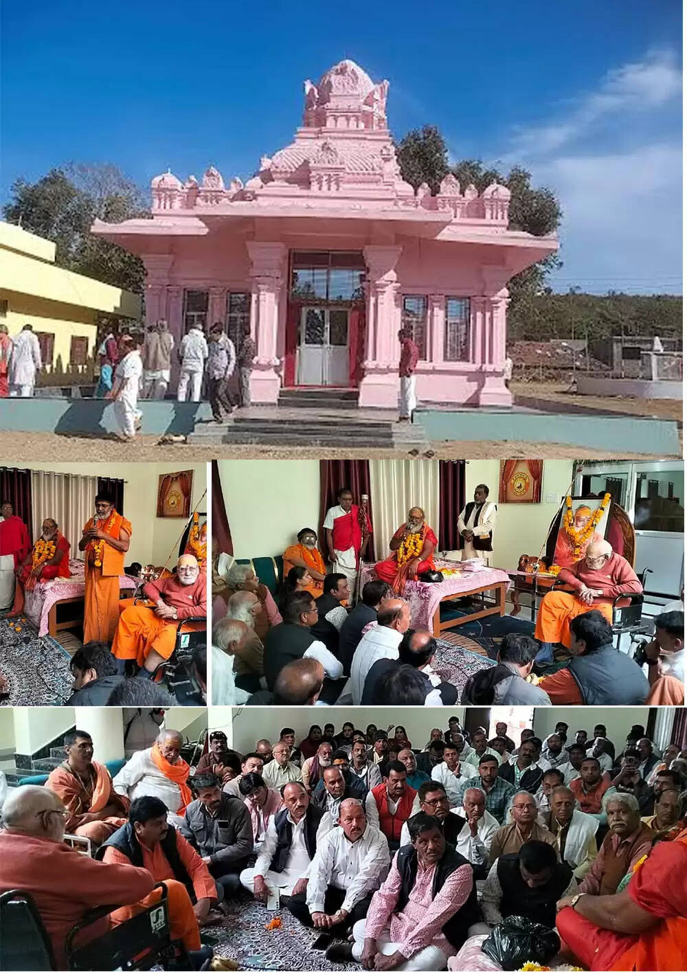 सिवनीः सीलादेही में द्वारकाधीश मंदिर प्राण प्रतिष्ठा महोत्सव की तैयारियाँ चरम पर