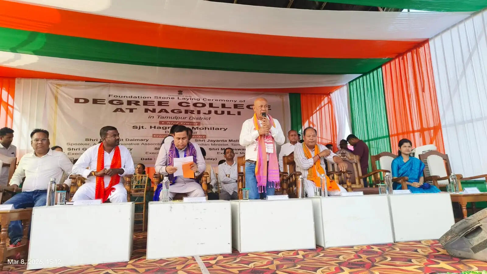 तामुलपुर में बीटीसी प्रमुख मोहिलारी एवं मंत्री जयंत ने 150 करोड़ से अधिक की परियोजनाओं का किया शिलान्यास