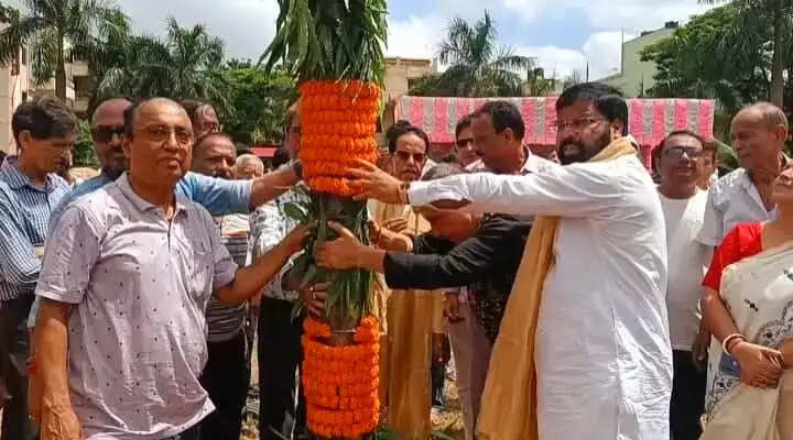 दुर्गापुर के उर्वशी सार्वजनिक दुर्गापूजा का खूंटी पूजन संपन्न