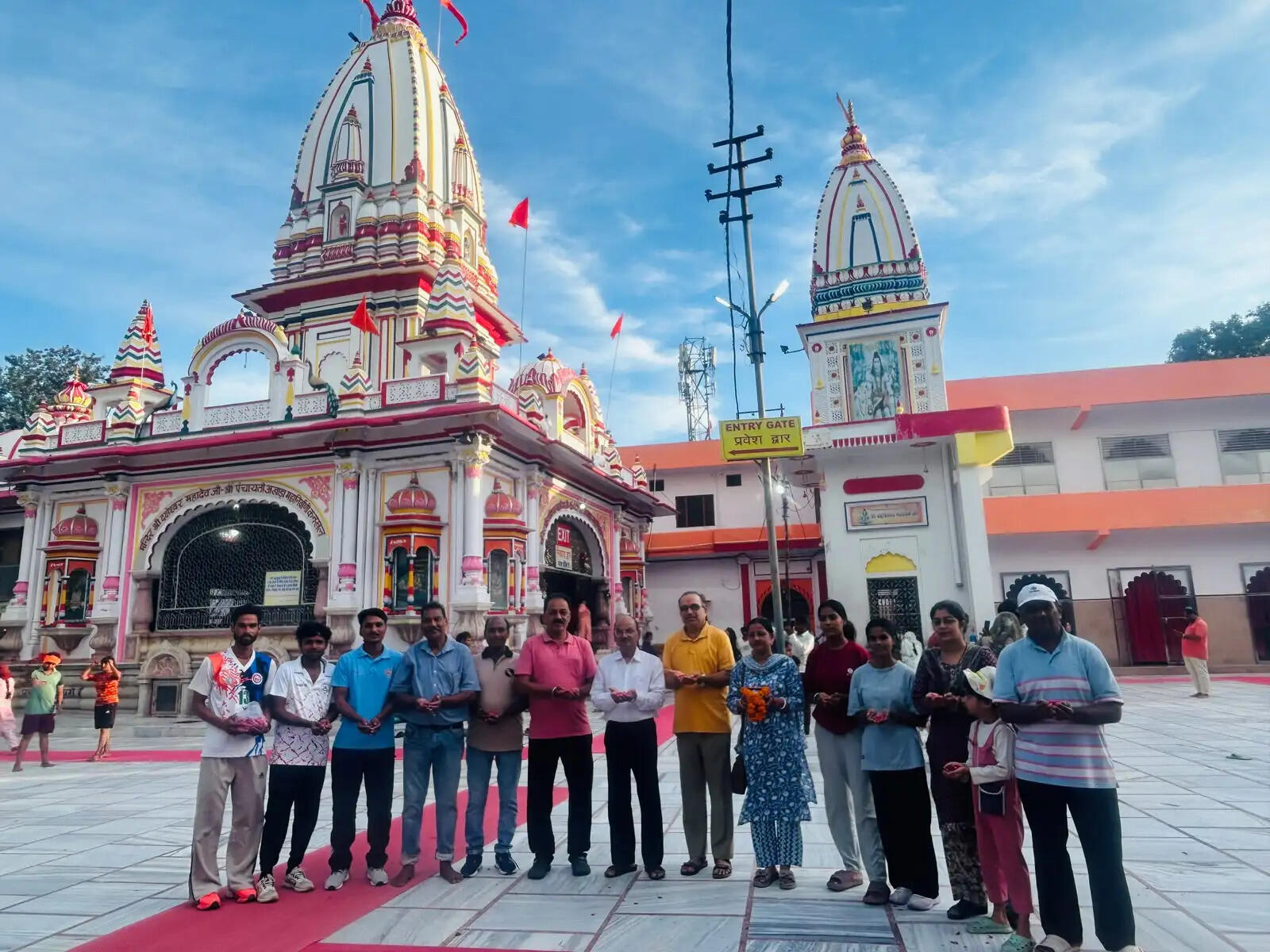 हरिद्वार में मनाया गया एथलेटिक्स डे ऑफ इंडिया, दक्षेश्वर मंदिर में हुई विशेष पूजा