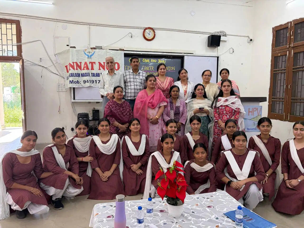 एचपीवी टीकाकरण और सर्वाइकल कैंसर जागरूकता पर कार्यक्रम आयोजित