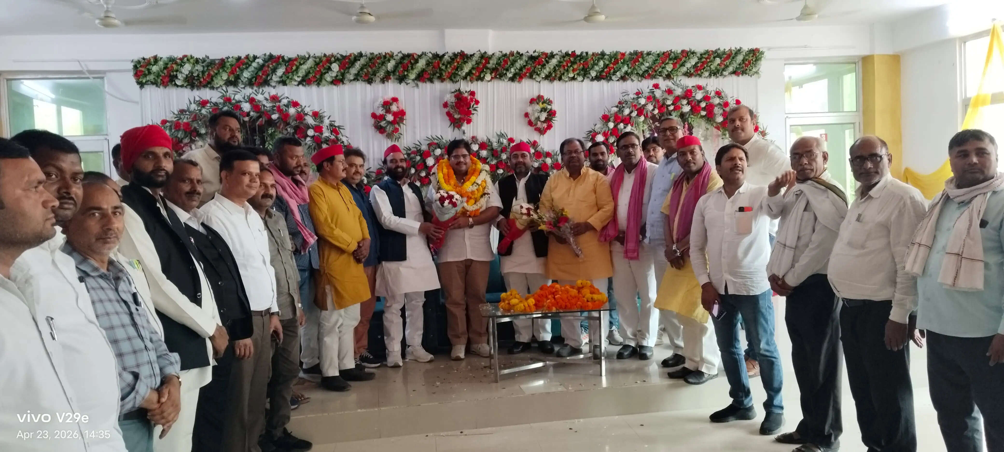 सपा महाराष्ट्र के उपाध्यक्ष बने अजय यादव का जौनपुर में भव्य स्वागत