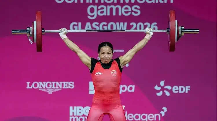 राष्ट्रमंडल खेल 2026: मीराबाई चानू ने जीता स्वर्ण, लगाई सोने की हैट्रिक