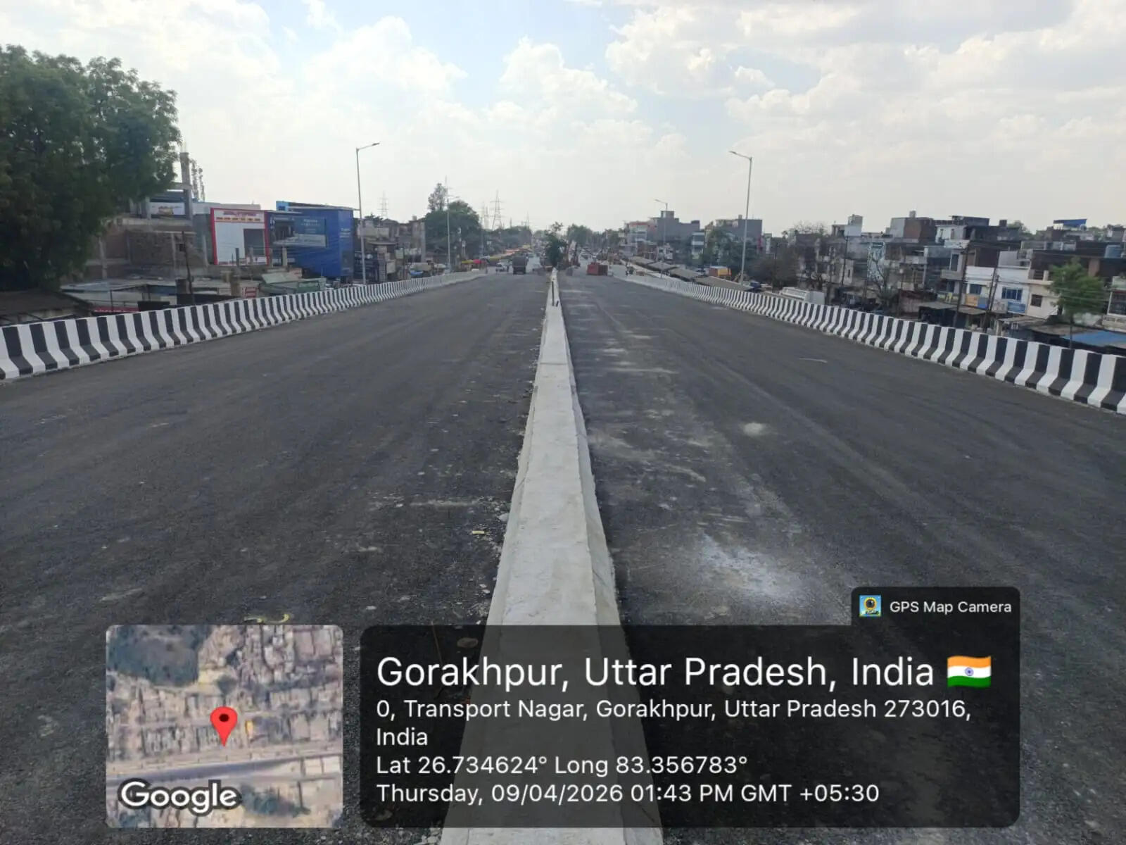 पहले सिक्सलेन फ्लाईओवर का निर्माण लगभग पूर्ण, लोकार्पण की तैयारी