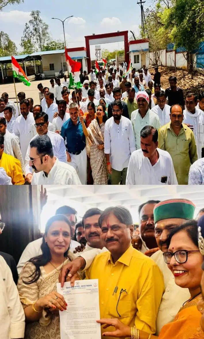 आगरमालवाः किसानों के समर्थन में कांग्रेस ने निकाली रैली, ज्ञापन सौंपा