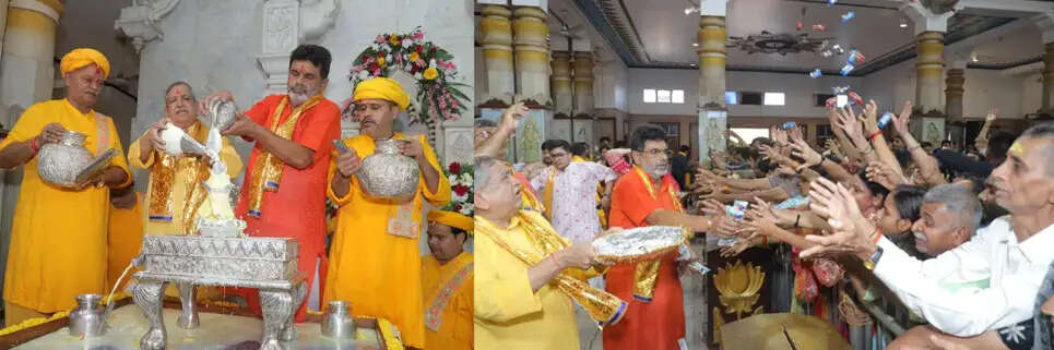श्रीकृष्ण-जन्मस्थान पर धूमधाम से मनाया गया श्रीराधाष्टमी महोत्सव