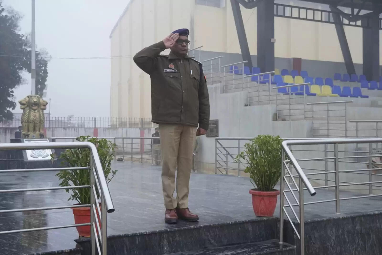 पुलिस लाइन की परेड में अनुशासन और फिटनेस पर रहा विशेष जोर