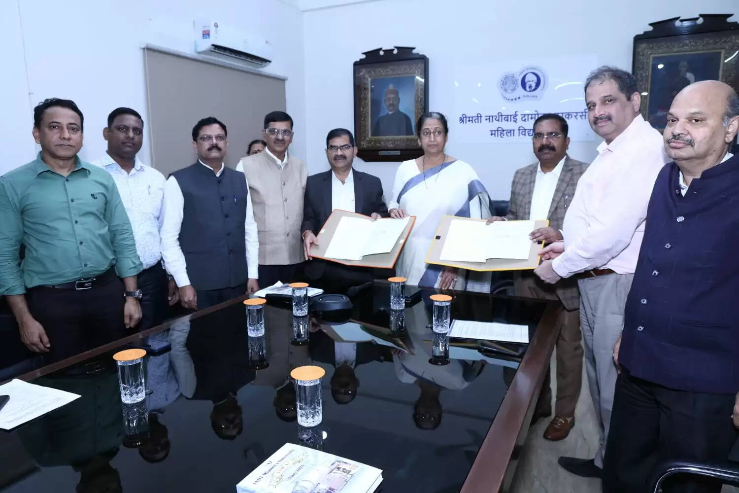 टीएमसी शिक्षा संस्था व महिला विश्वविद्यालय स्नातक के बीच करार