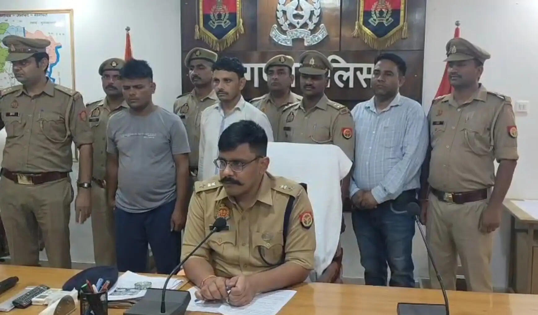बागपत में बीमा क्लेम से कर्ज उतारने के लिए बनाया फर्जी लूट का प्लान , दो आराेपित गिरफ्तार