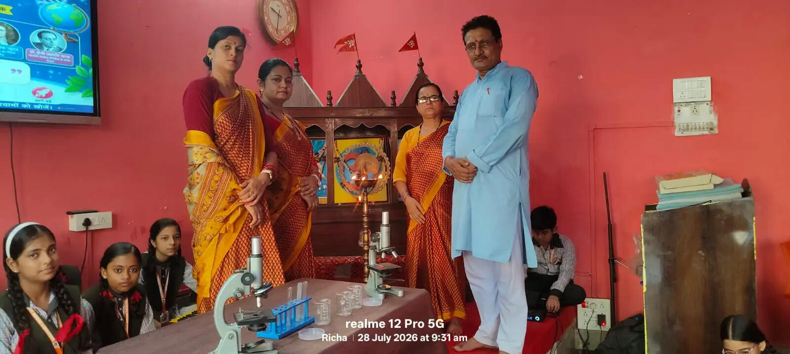सरस्वती शिशु विद्या मंदिर में विज्ञान सप्ताह शुरू, विभिन्न गतिविधियों का होगा आयोजन
