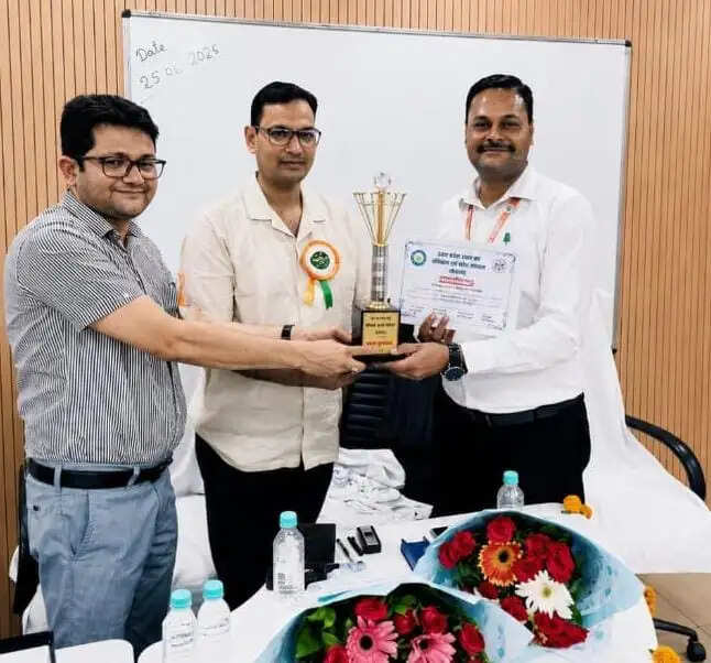 नव पदोन्नत राज्य कर अधिकारियों की ट्रेनिंग में मुरादाबाद ज़ोन के मनोज तिवारी अव्वल