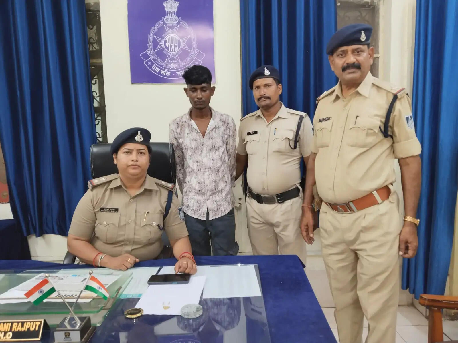 ओवरनाइट एक्सप्रेस में महिला से मंगलसूत्र झपटने वाला आरोपी चंद घंटों में गिरफ्तार