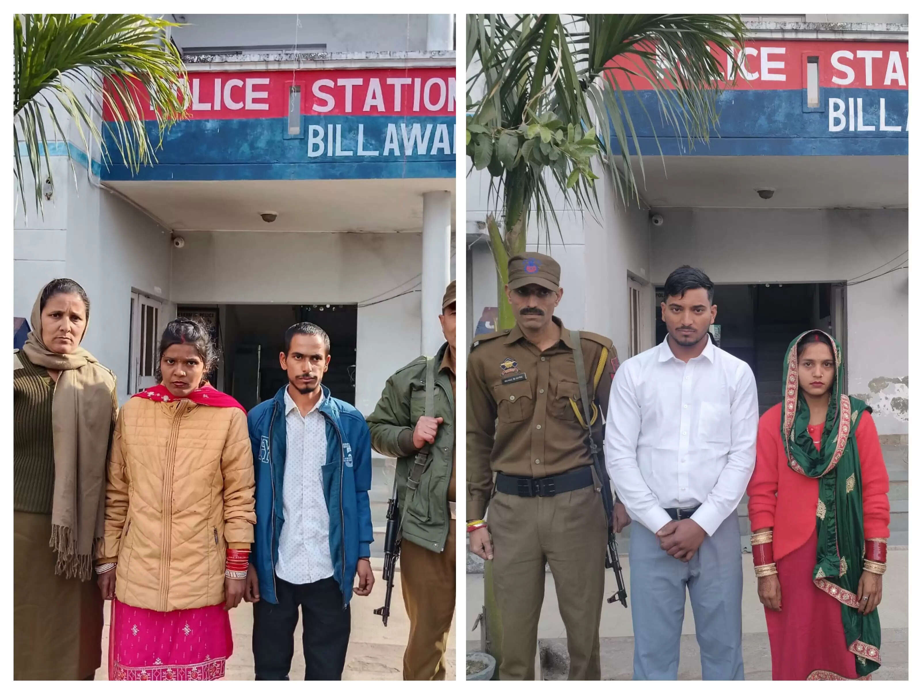 बिलावर पुलिस ने 2 गुमशुदा महिलाओं को बरामद कर उनके परिवार को सौंपा