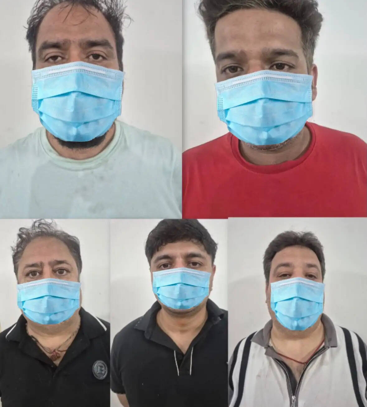फरीदाबाद : अवैध जुआ अड्डे का भंड़ाफोड़, पांच आरोपी गिरफ्तार