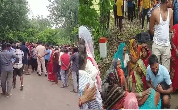 शहडोल: अवैध रेत से भरे ट्रैक्टर ने बाइक सवार को कुचला, युवक की मौत के बाद भड़की भीड़ ने वाहन को फूंका