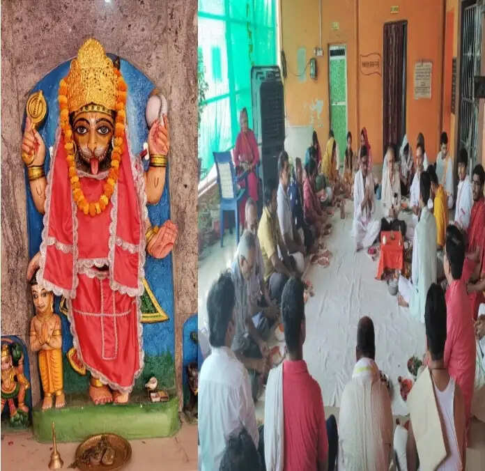 मणिकर्णिका घाट पर नरसिंह मठ में हुआ विष्णु सहस्त्रनाम पाठ एवं सामूहिक पूजन