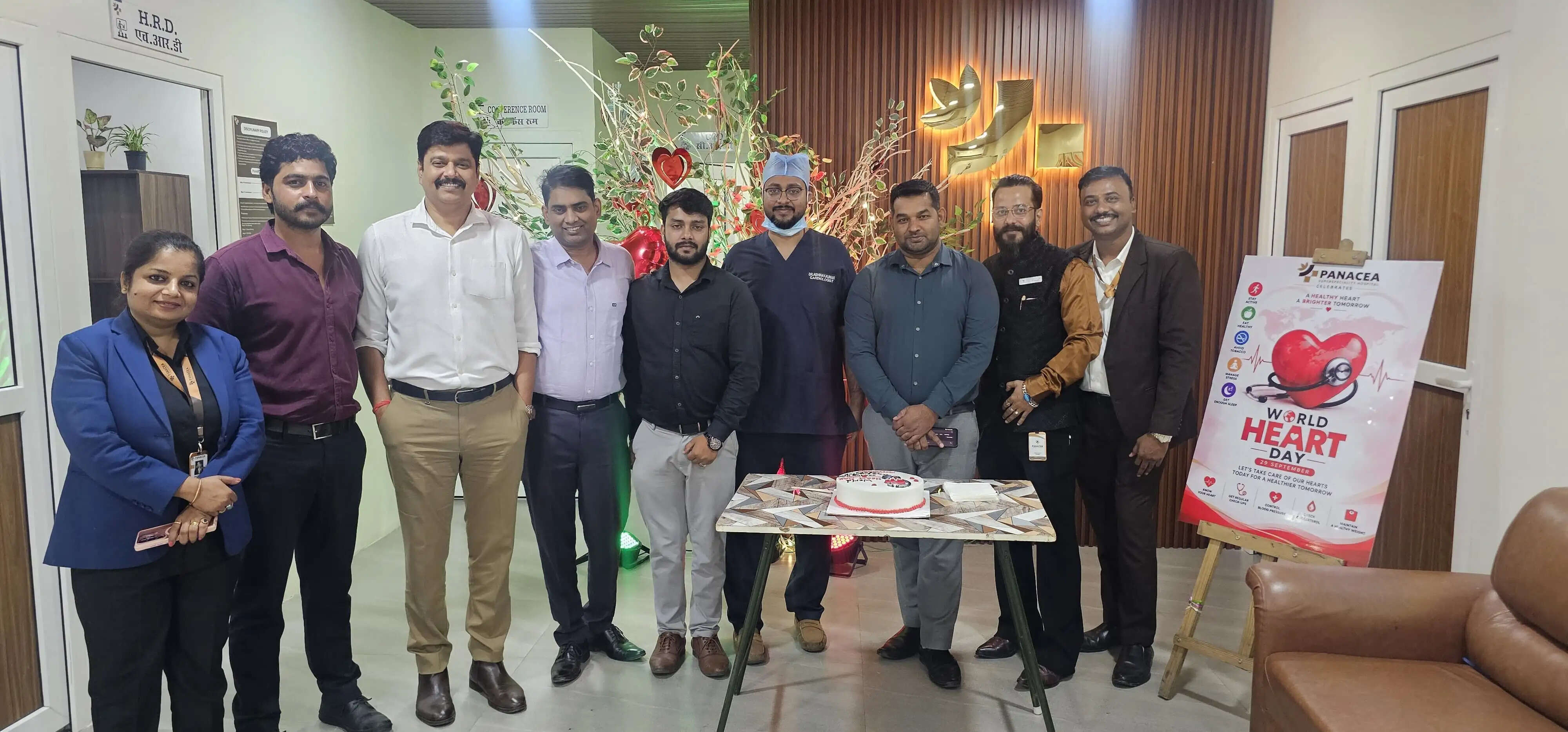 पैनासिया हॉस्पिटल में लगा नि:शुल्क कार्डियक हेल्थ चेक-अप कैंप
