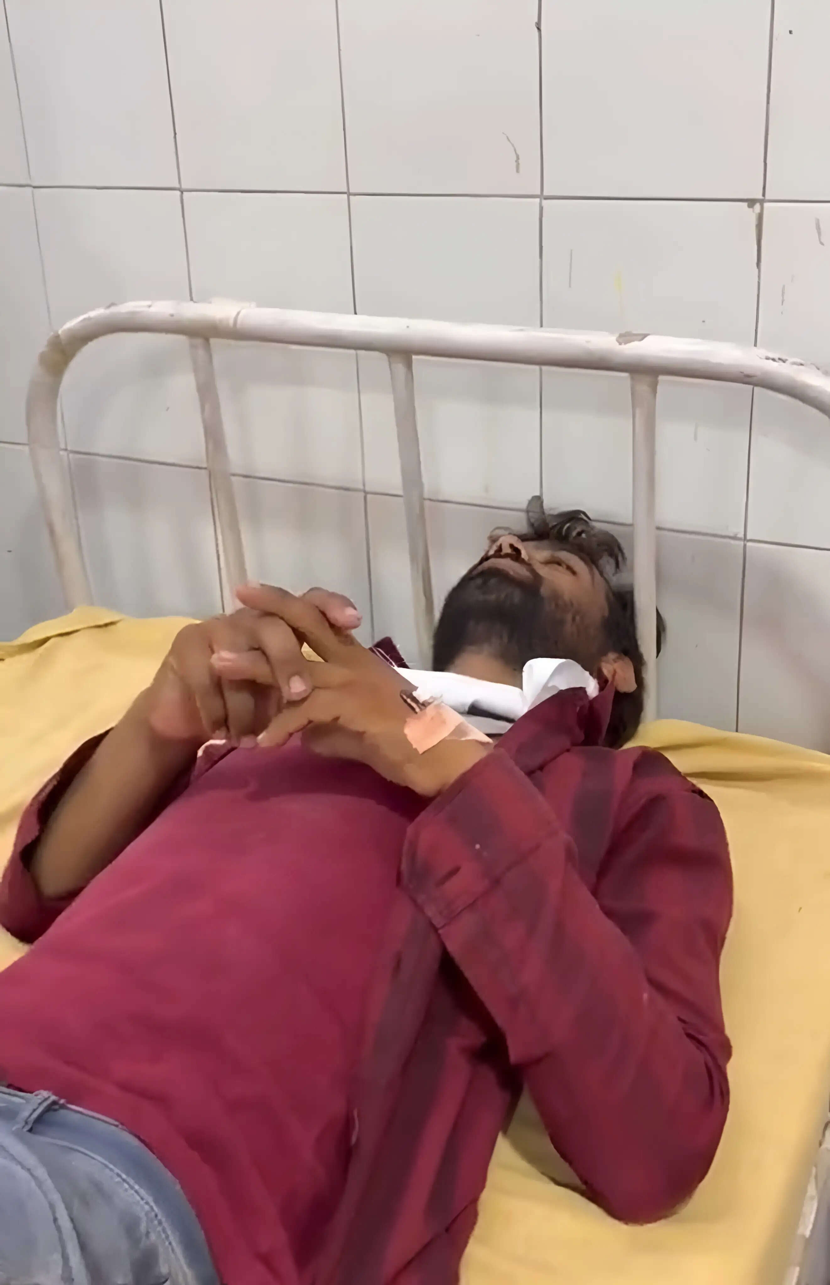 बयाना में जहरीले करैत सांप के डसने से मजदूर दंपती की बिगड़ी तबीयत