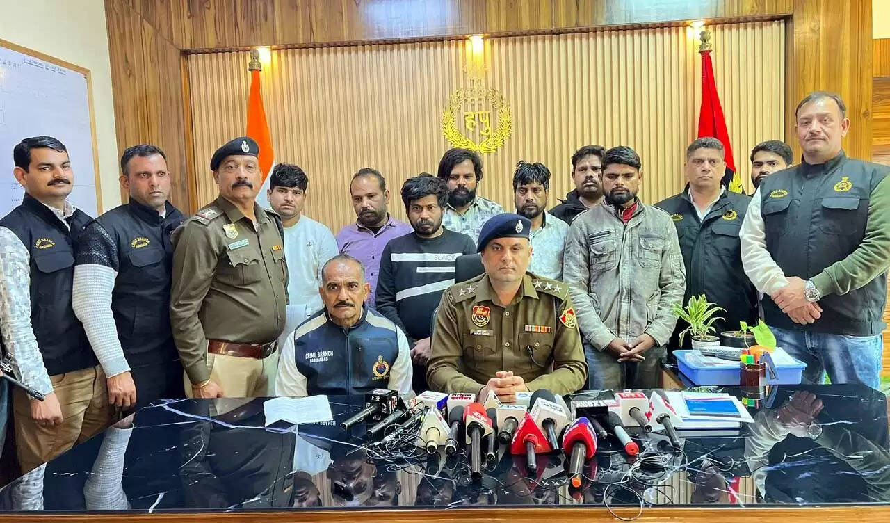 फरीदाबाद : चौकीदार को बंधक बनाकर लाखों की सिगरेट चुराने वाले सात गिरफ्तार