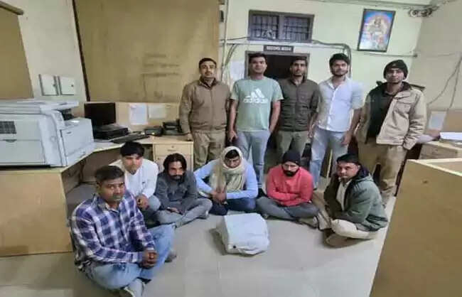 नारनौल: भ्रूण लिंग जांच गिरोह के छह आरोपी रंगे हाथों गिरफ्तार