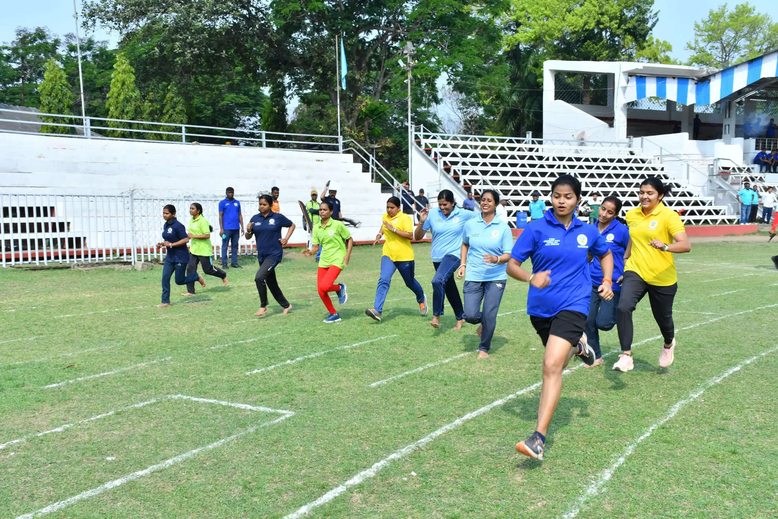 अंतर-विभागीय खेल प्रतियोगिता का भव्य आगाज़, खड़गपुर में खेलों का महाकुंभ शुरू
