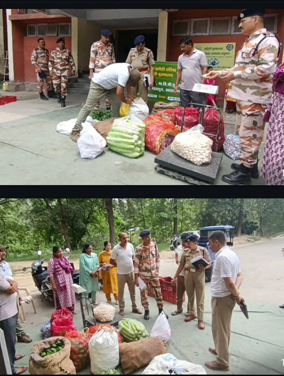सहसपुर की स्वयं सहायता समूहों की महिलाएं आईटीबीपी को पहुंचा रहीं ऑर्गेनिक सब्जियां