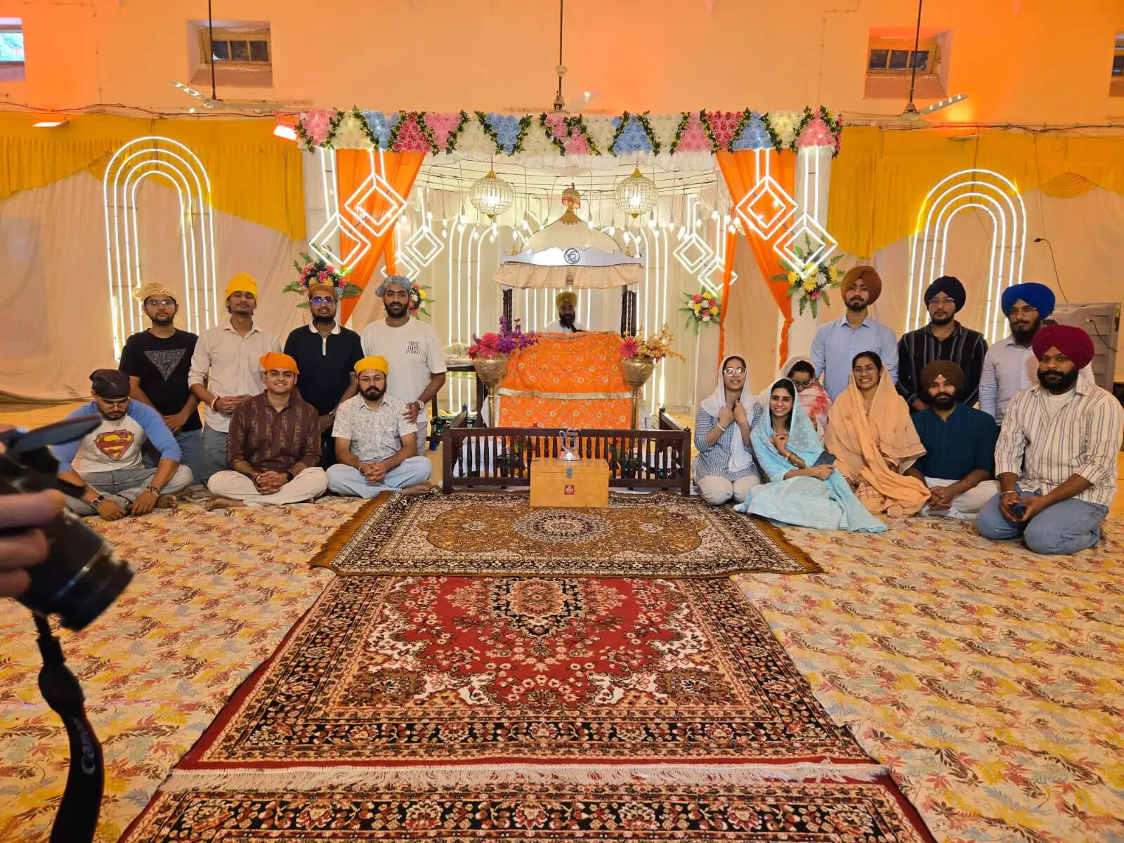 आईआईटी बीएचयू के राजपूताना छात्रावास में वैशाखी उत्सव के तहत आरंभ हुआ 'श्री अखंड पाठ साहिब'