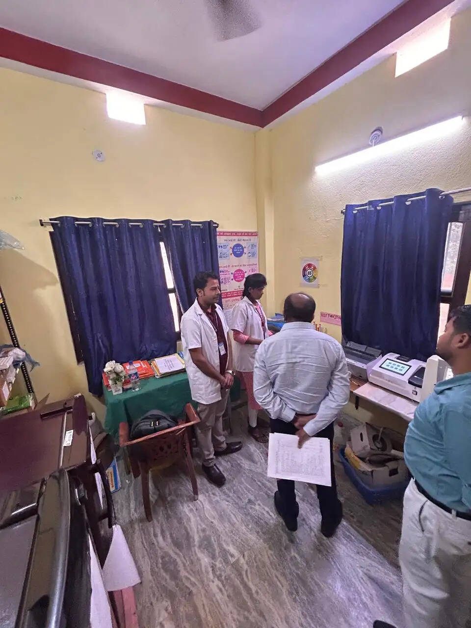 जिला प्रशासन ने 23 सरकारी अस्पतालों का किया औचक निरीक्षण