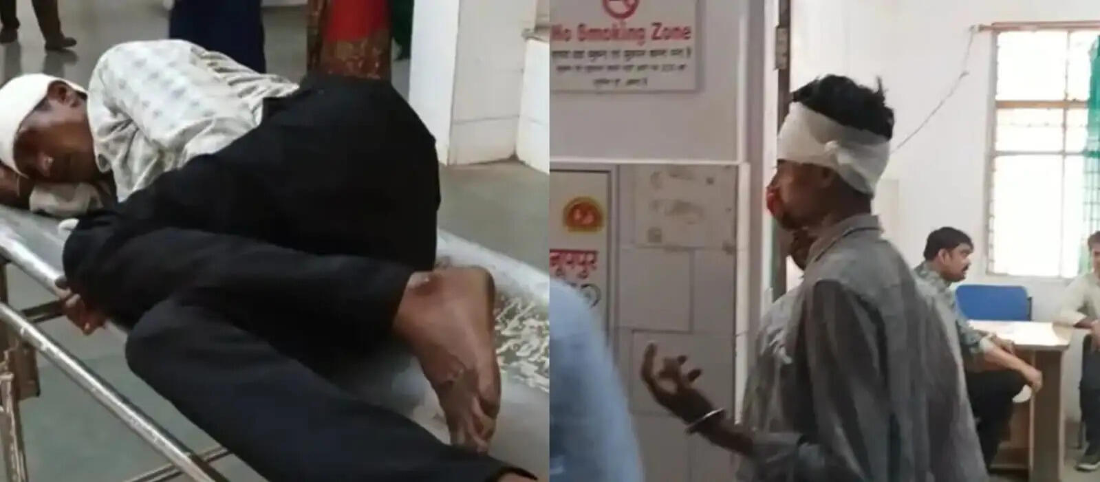 अनूपपुर: तेज रफ्तार बाइक फिसली, बाल-बाल बची गर्भवती, पिता और पति घायल